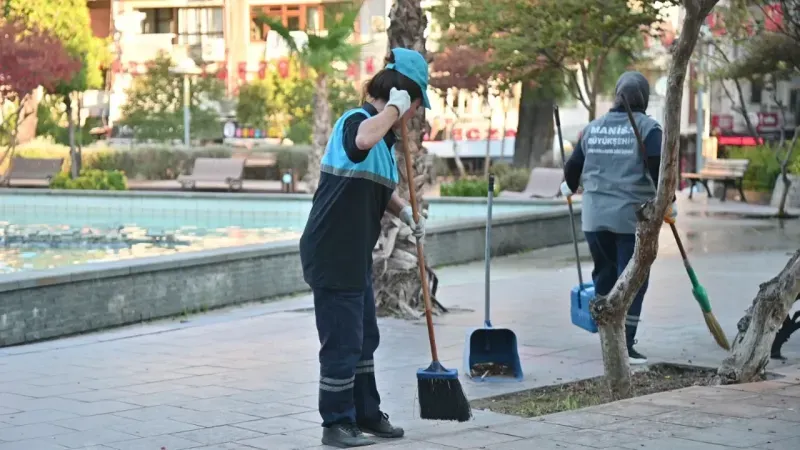 Manisa Büyükşehir Belediyesi'nin çevre temizliği hassasiyeti