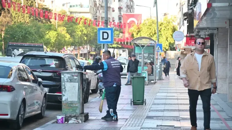 Manisa Büyükşehir Belediyesi'nin çevre temizliği hassasiyeti