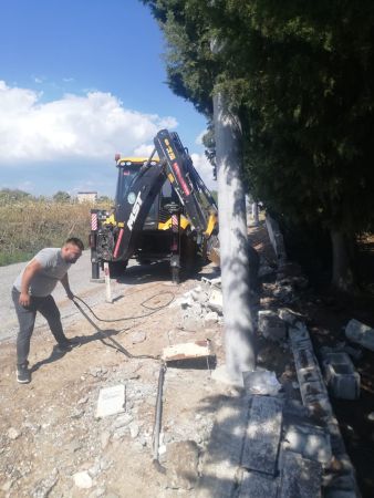 Tekeliler Mahalle Mezarlığı yenilendi